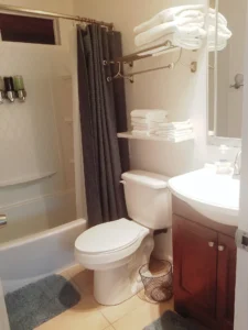 bathroom with bathtub