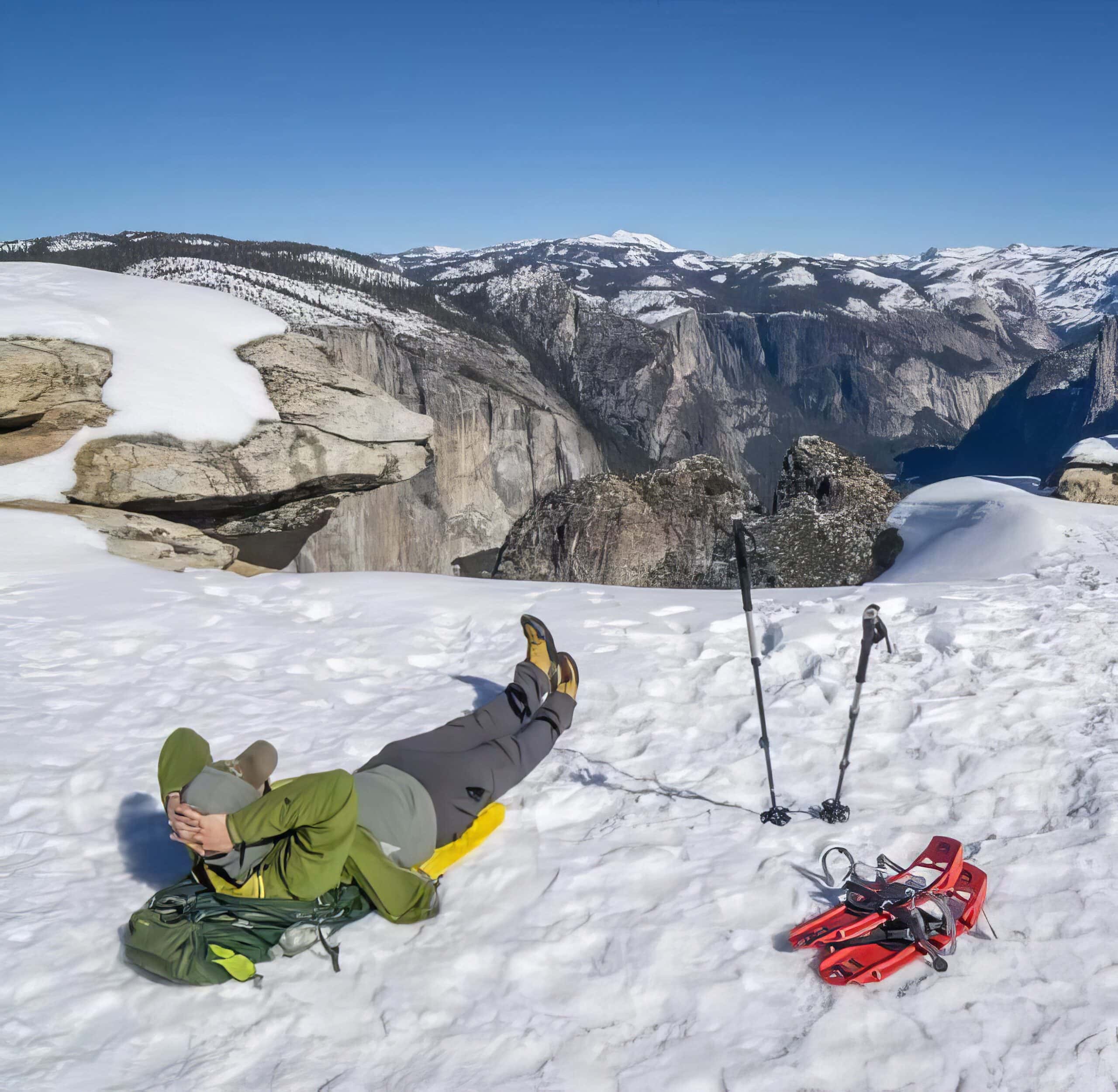 Hiking yosemite winter hotsell