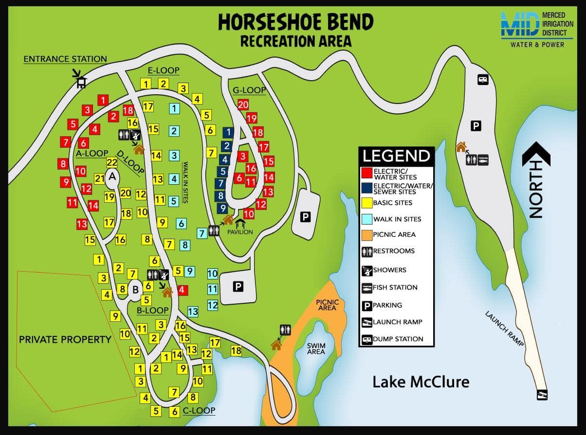 Horseshoe Bend Camping & Recreation | Discover Yosemite National Park